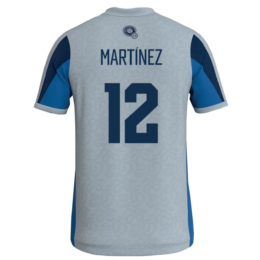 Danxen Dětské Salvador Jeremy Martínez #12 Bílá Nebeská Modrá Daleko Hráčské Dresy 26-28 Dres
