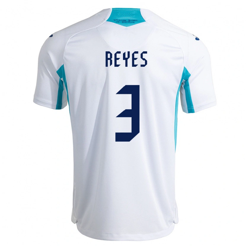 Danxen Pánské Honduras Roger Reyes #3 Bílá Modrá Nebeská Modrá Domů Hráčské Dresy 26-28 Dres