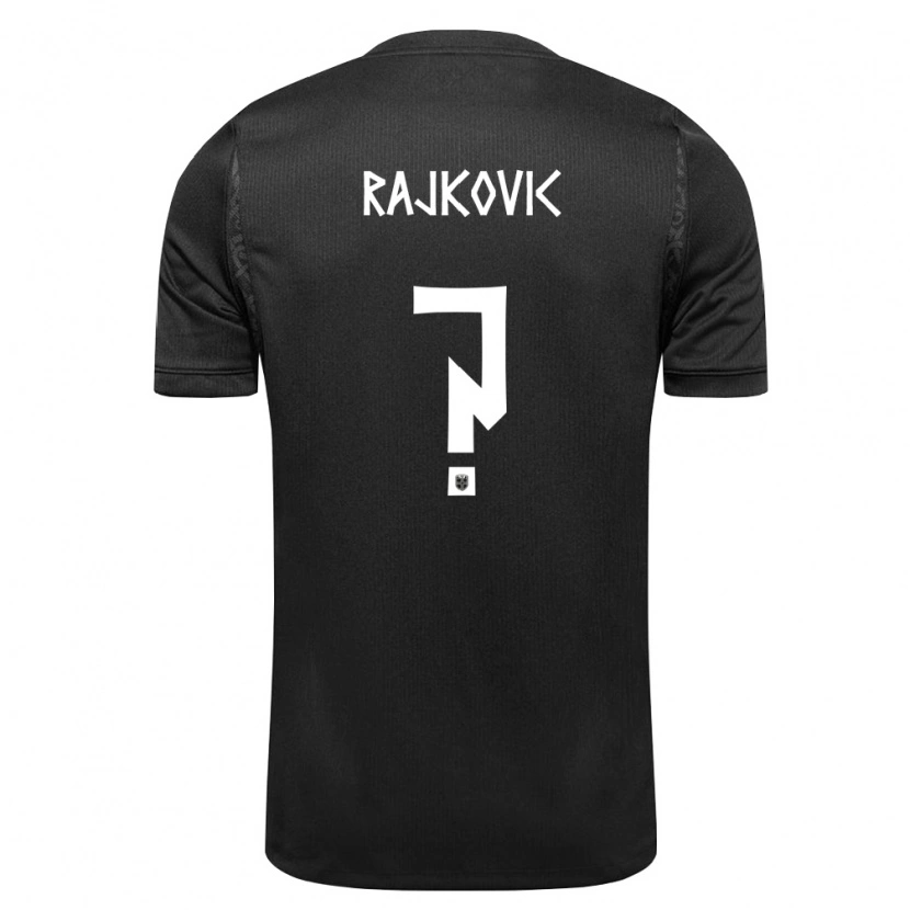 Danxen Pánské Norsko Gabriel Rajković #0 Černá Daleko Hráčské Dresy 26-28 Dres
