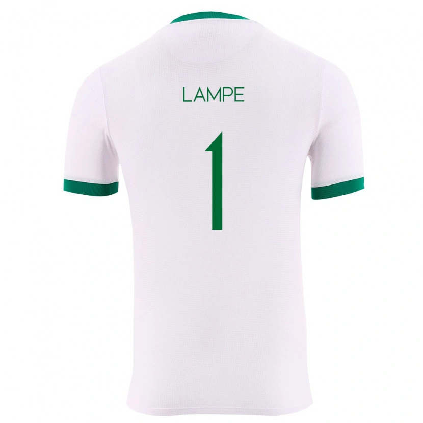 Danxen Pánské Bolívie Carlos Lampe #1 Bílá Zelená Červená Daleko Hráčské Dresy 26-28 Dres