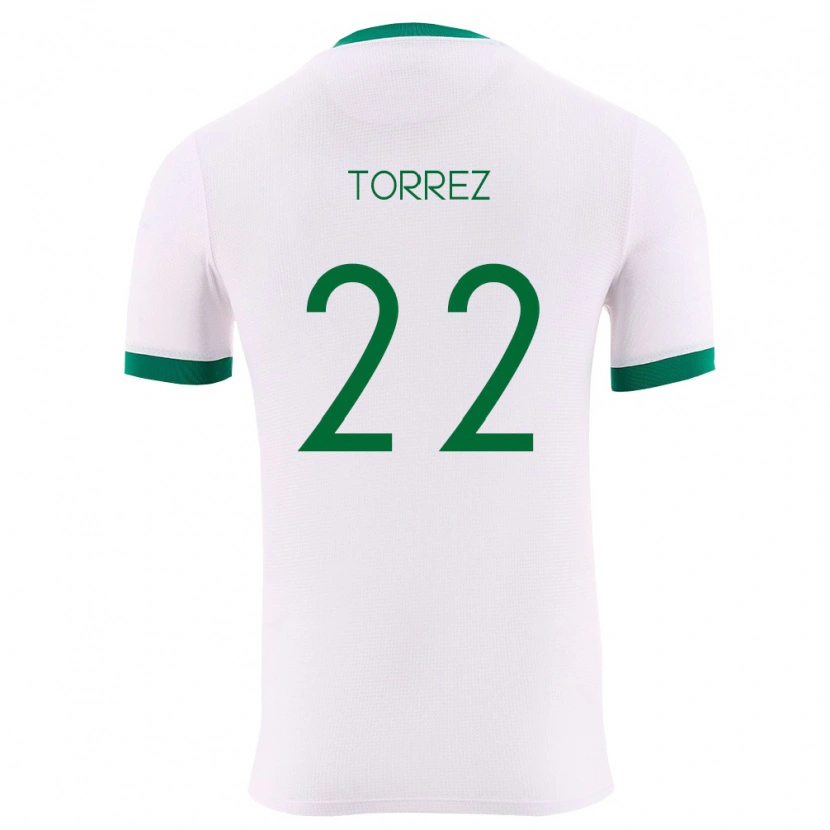 Danxen Pánské Bolívie Marcelo Torrez #22 Bílá Zelená Červená Daleko Hráčské Dresy 26-28 Dres