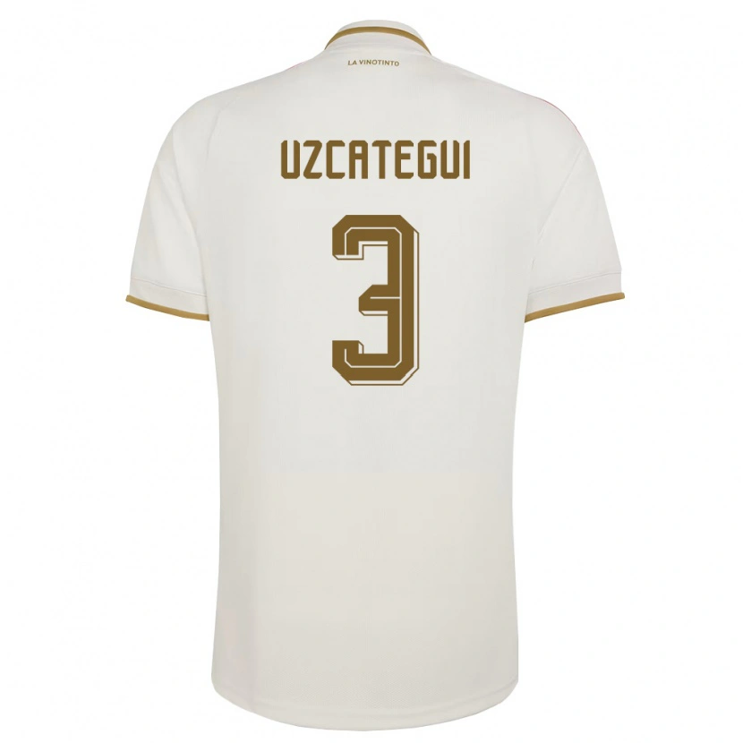 Danxen Pánské Venezuela Rafael Uzcátegui #3 Smetanová Žlutá Daleko Hráčské Dresy 26-28 Dres