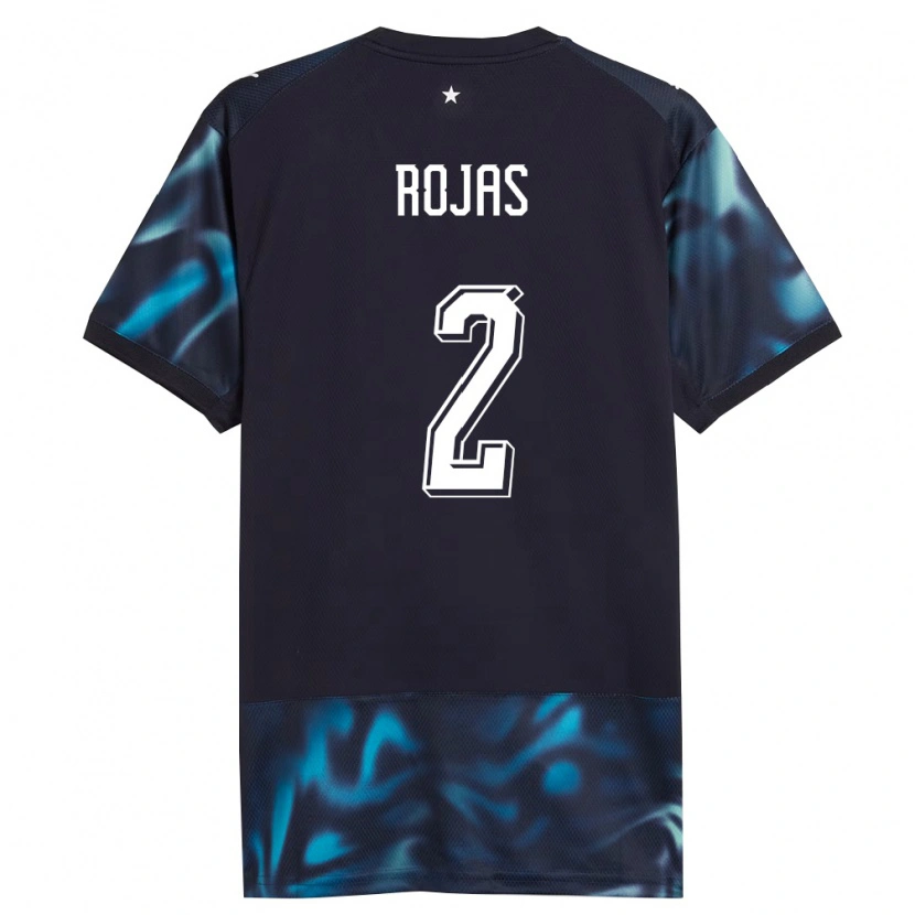 Danxen Pánské Paraguay Robert Rojas #2 Námořnická Nebeská Modrá Daleko Hráčské Dresy 26-28 Dres