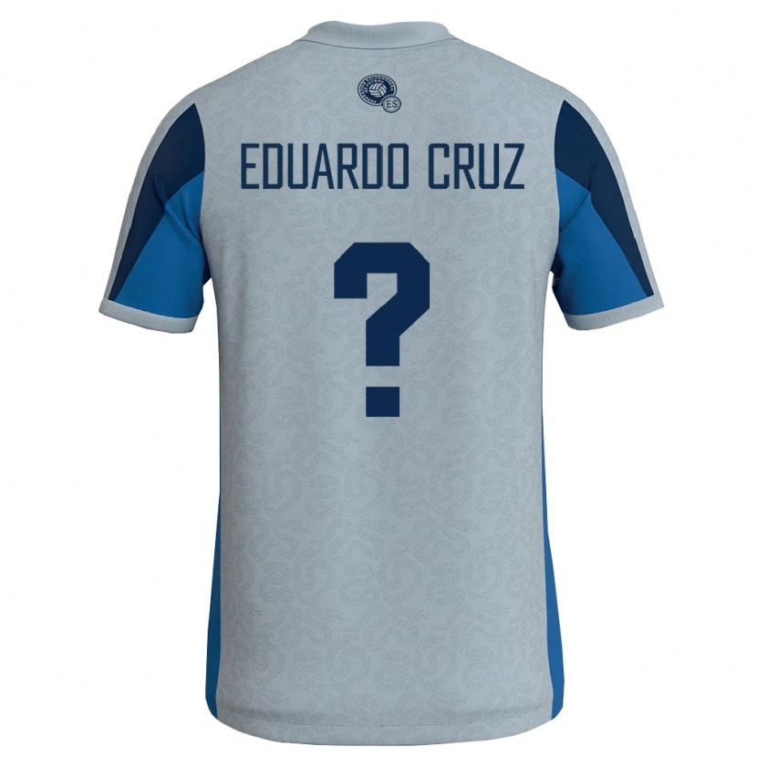 Danxen Pánské Salvador Eduardo Cruz #0 Bílá Nebeská Modrá Daleko Hráčské Dresy 26-28 Dres