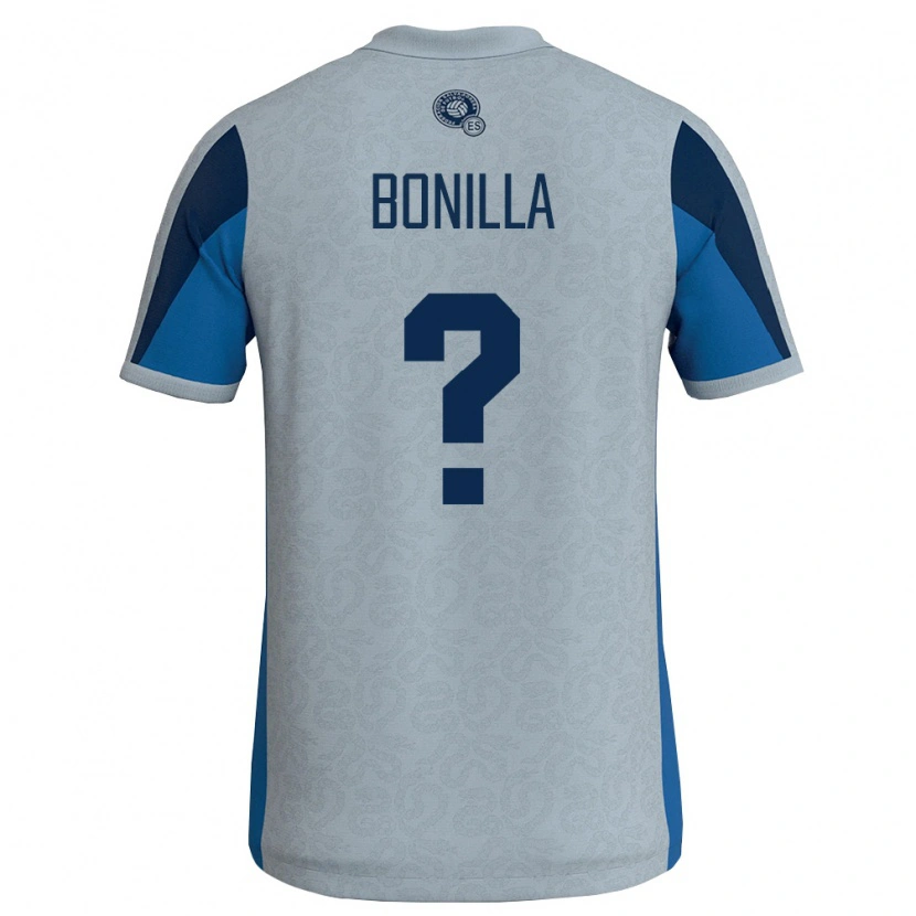 Danxen Pánské Salvador Nelson Bonilla #0 Bílá Nebeská Modrá Daleko Hráčské Dresy 26-28 Dres