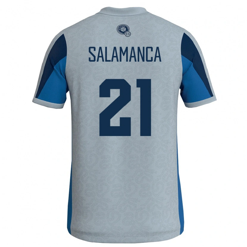 Danxen Pánské Salvador Sneijder Salamanca #21 Bílá Nebeská Modrá Daleko Hráčské Dresy 26-28 Dres