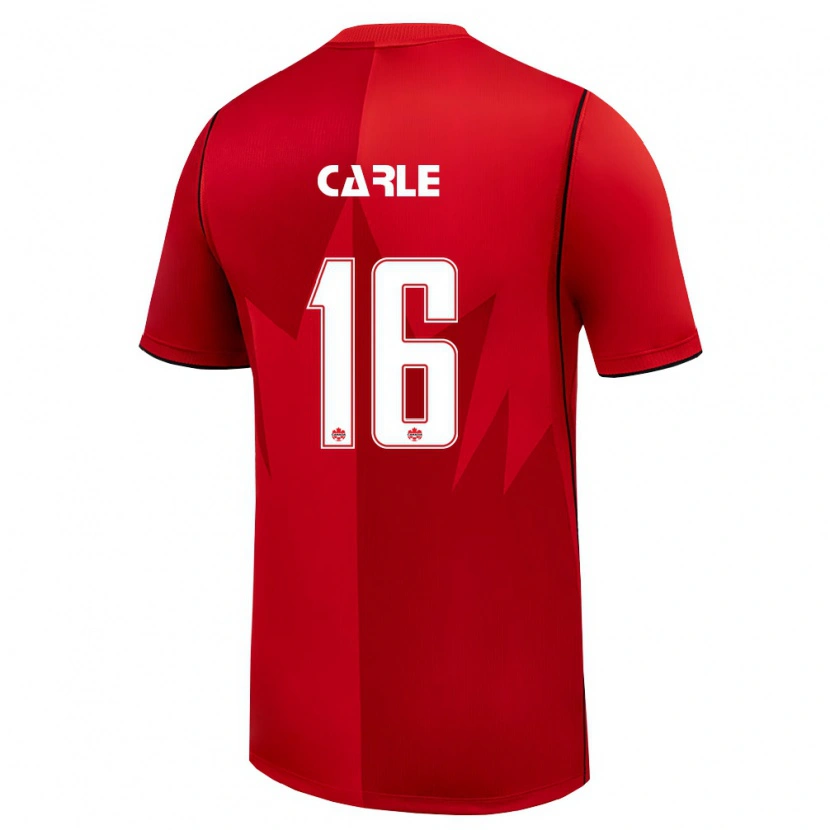 Danxen Dámské Kanada Gabrielle Carle #16 Červená Bílá Domů Hráčské Dresy 26-28 Dres