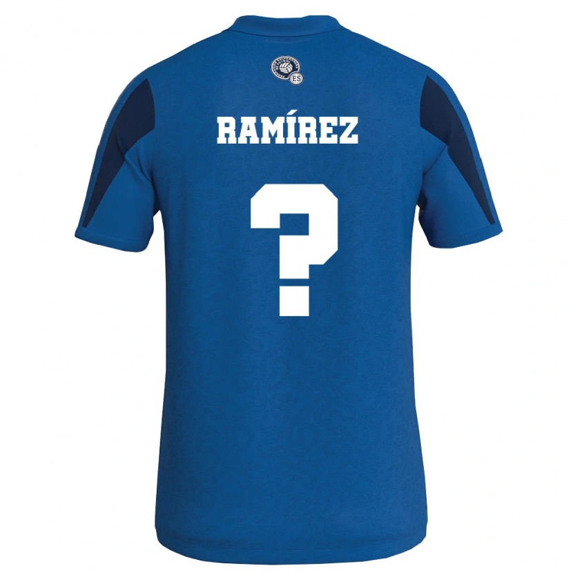Danxen Dámské Salvador Brandon Ramírez #0 Modrá Námořnická Domů Hráčské Dresy 26-28 Dres