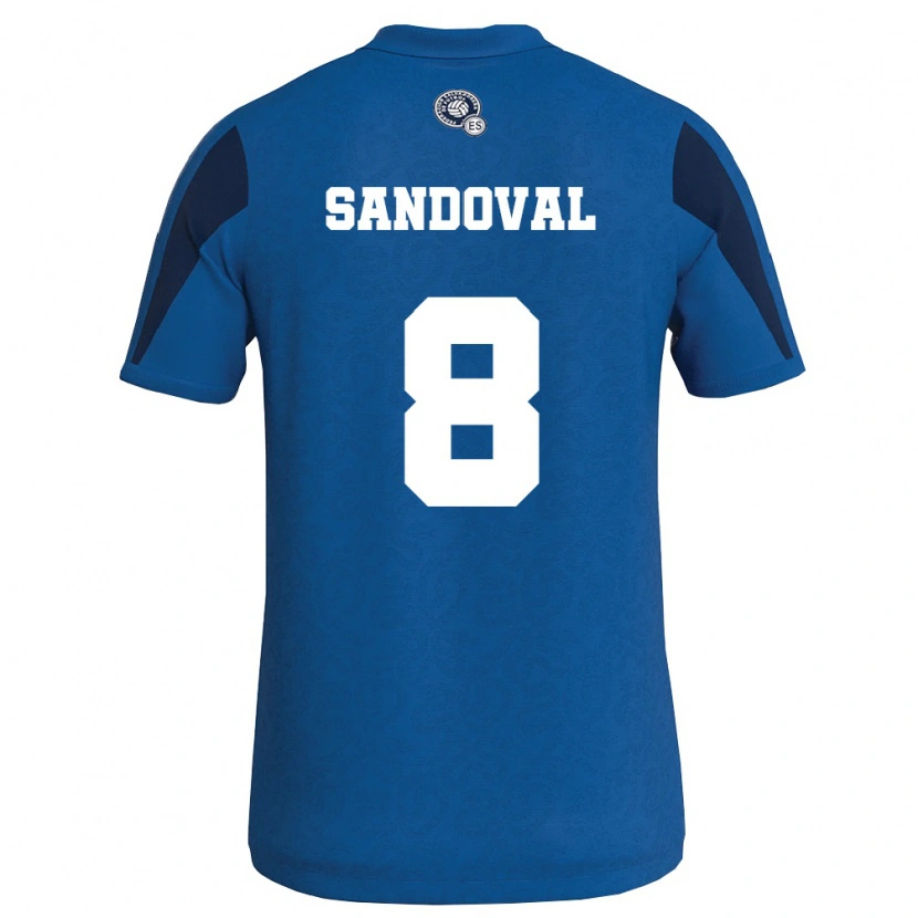 Danxen Dámské Salvador Emerson Sandoval #8 Modrá Námořnická Domů Hráčské Dresy 26-28 Dres