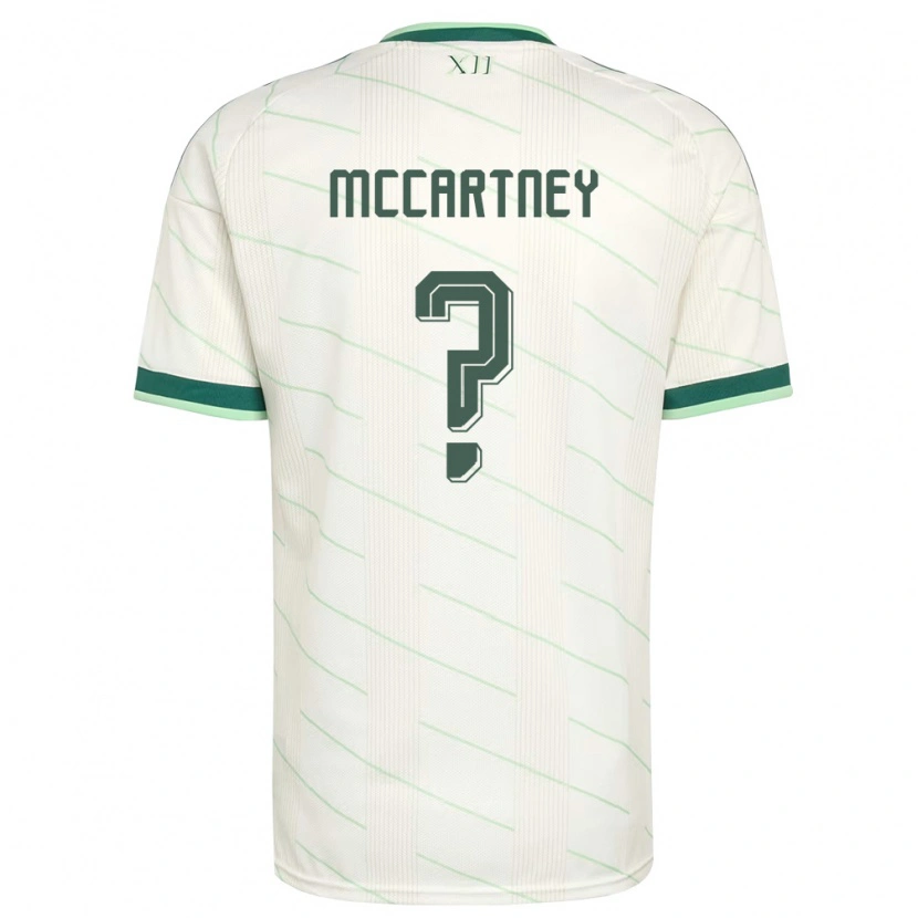Danxen Dámské Severní Irsko Corey Mccartney #0 Bílá Zelená Daleko Hráčské Dresy 26-28 Dres