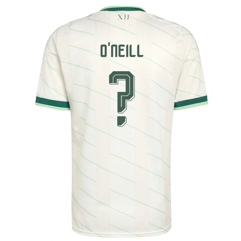 Danxen Dámské Severní Irsko Conleth O'neill #0 Bílá Zelená Daleko Hráčské Dresy 26-28 Dres