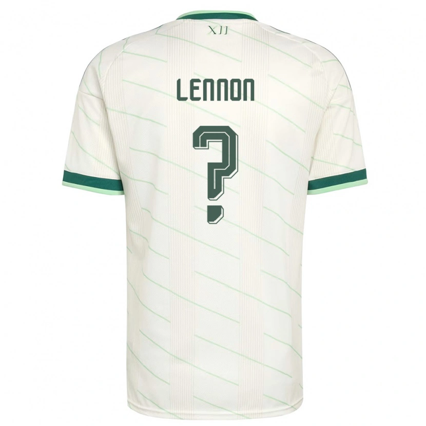Danxen Dámské Severní Irsko Gallagher Lennon #0 Bílá Zelená Daleko Hráčské Dresy 26-28 Dres