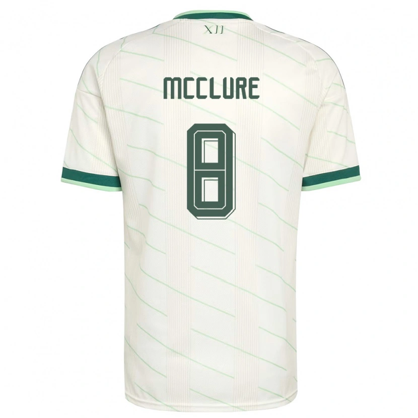 Danxen Dámské Severní Irsko Blaine Mcclure #8 Bílá Zelená Daleko Hráčské Dresy 26-28 Dres