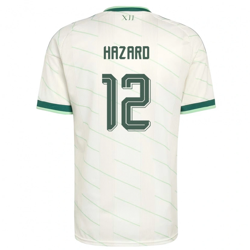 Danxen Dámské Severní Irsko Conor Hazard #12 Bílá Zelená Daleko Hráčské Dresy 26-28 Dres
