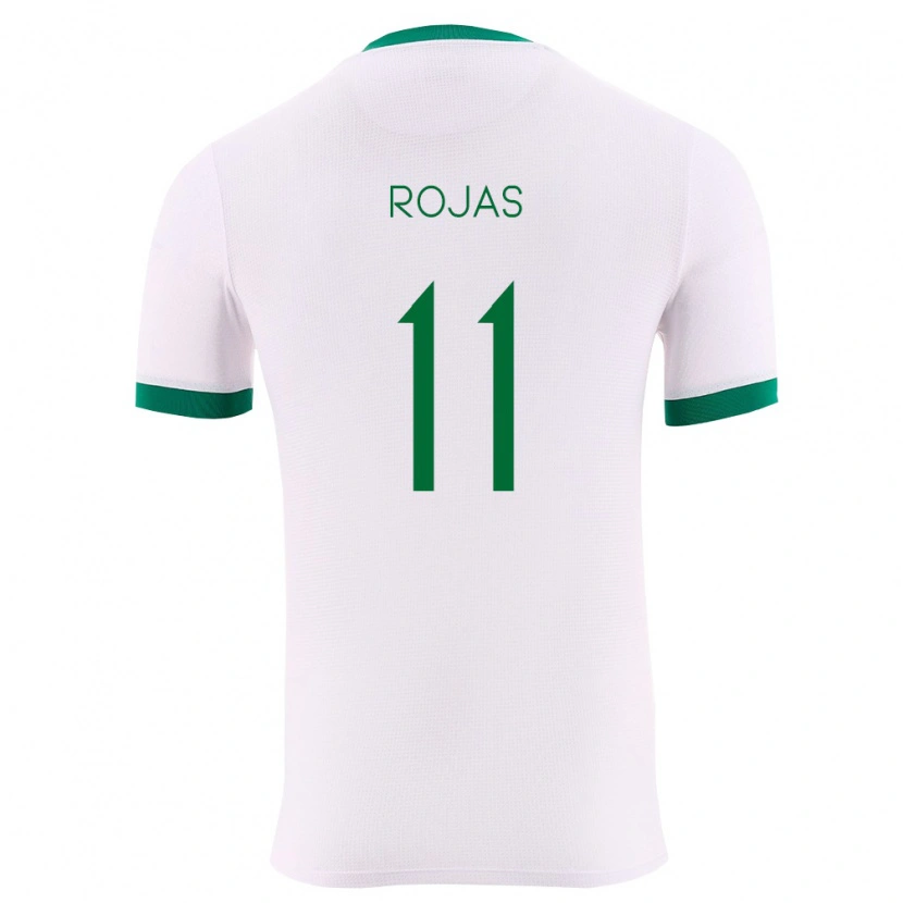 Danxen Dámské Bolívie Jairo Rojas #11 Bílá Zelená Červená Daleko Hráčské Dresy 26-28 Dres