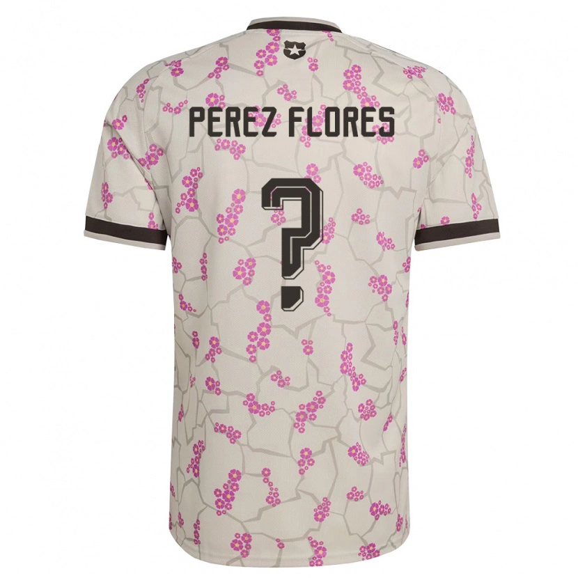 Danxen Dámské Chile Benjamín Pérez #0 Bílá Fialová Daleko Hráčské Dresy 26-28 Dres