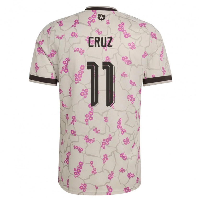 Danxen Dámské Chile Joan Cruz #11 Bílá Fialová Daleko Hráčské Dresy 26-28 Dres