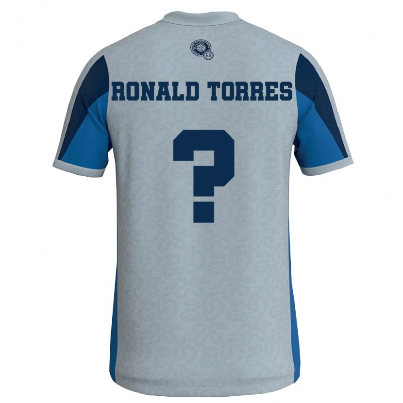 Danxen Dámské Salvador Ronald Torres #0 Bílá Nebeská Modrá Daleko Hráčské Dresy 26-28 Dres