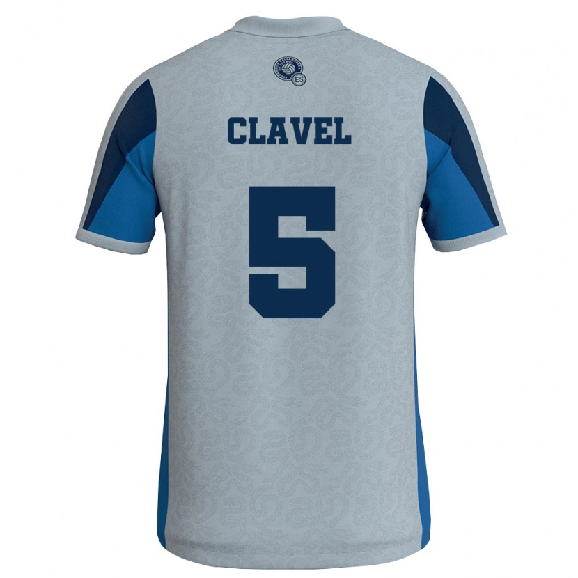 Danxen Dámské Salvador Rudy Clavel #5 Bílá Nebeská Modrá Daleko Hráčské Dresy 26-28 Dres