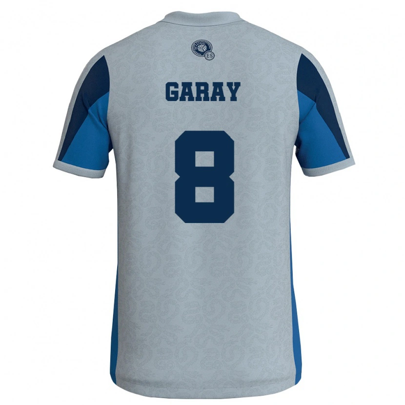 Danxen Dámské Salvador Enzo Garay #8 Bílá Nebeská Modrá Daleko Hráčské Dresy 26-28 Dres