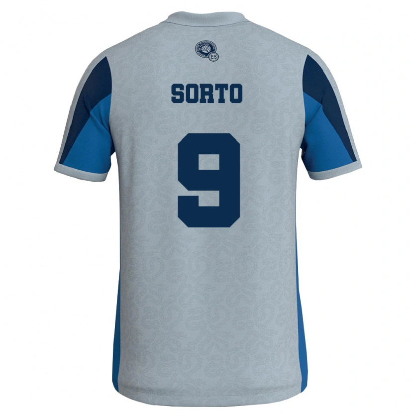 Danxen Dámské Salvador Andrew Sorto #9 Bílá Nebeská Modrá Daleko Hráčské Dresy 26-28 Dres