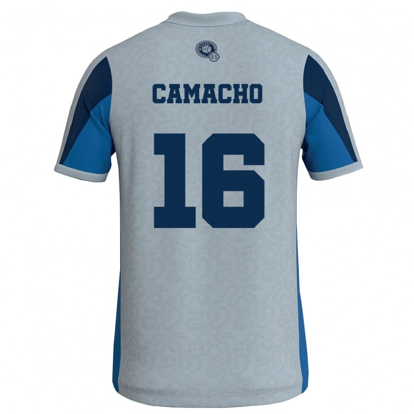 Danxen Dámské Salvador Sebastián Camacho #16 Bílá Nebeská Modrá Daleko Hráčské Dresy 26-28 Dres
