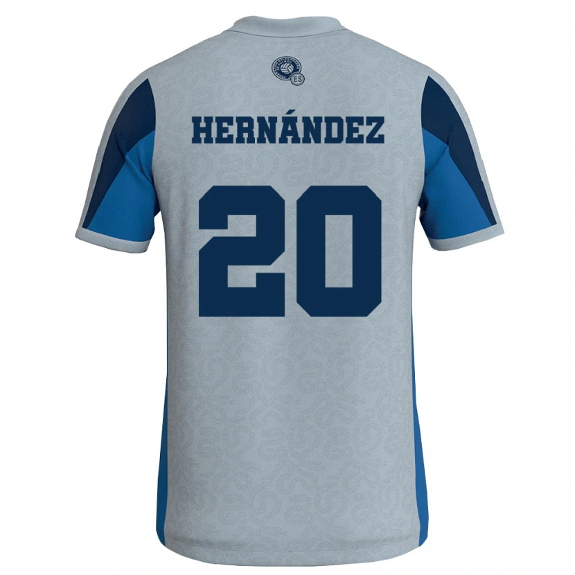 Danxen Dámské Salvador Roberto Hernández #20 Bílá Nebeská Modrá Daleko Hráčské Dresy 26-28 Dres