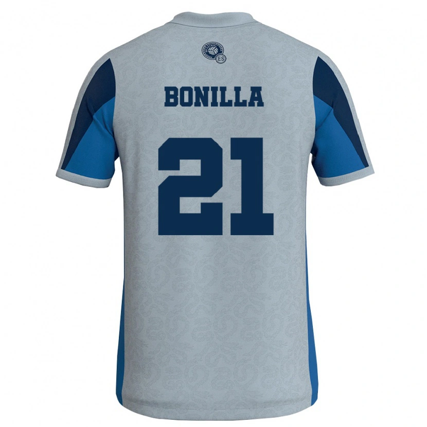 Danxen Dámské Salvador Elmer Bonilla #21 Bílá Nebeská Modrá Daleko Hráčské Dresy 26-28 Dres