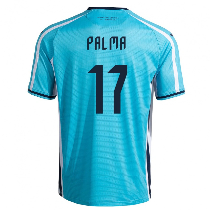 Danxen Dámské Honduras Luis Palma #17 Nebeská Modrá Námořnická Daleko Hráčské Dresy 26-28 Dres