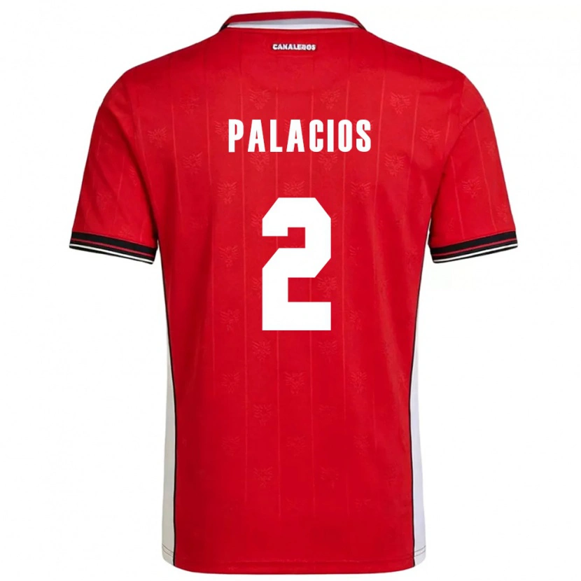 Danxen Dětské Panama Josimar Palacios #2 Červená Hnědá Bílá Domů Hráčské Dresy 26-28 Dres