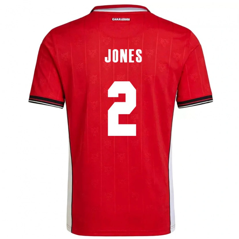 Danxen Dětské Panama Joseph Jones #2 Červená Hnědá Bílá Domů Hráčské Dresy 26-28 Dres