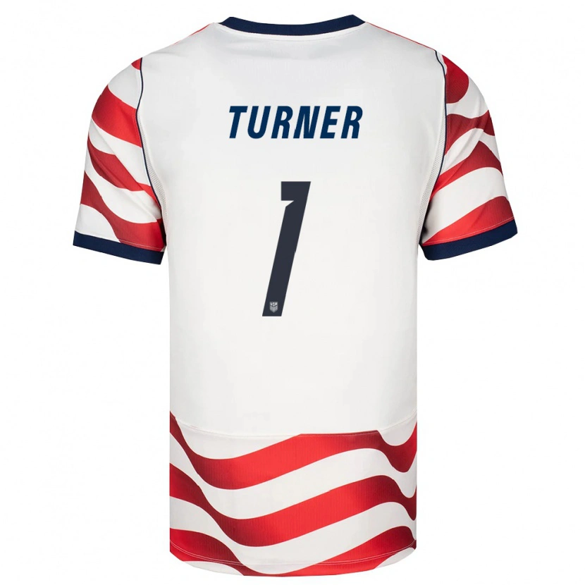Danxen Dětské Spojené Státy Americké Matt Turner #1 Červená Bílá Černá Domů Hráčské Dresy 26-28 Dres