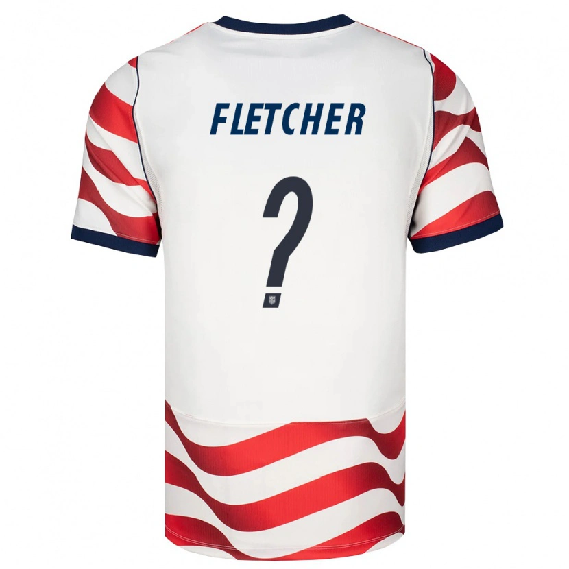 Danxen Dětské Spojené Státy Americké Kristian Fletcher #0 Červená Bílá Černá Domů Hráčské Dresy 26-28 Dres