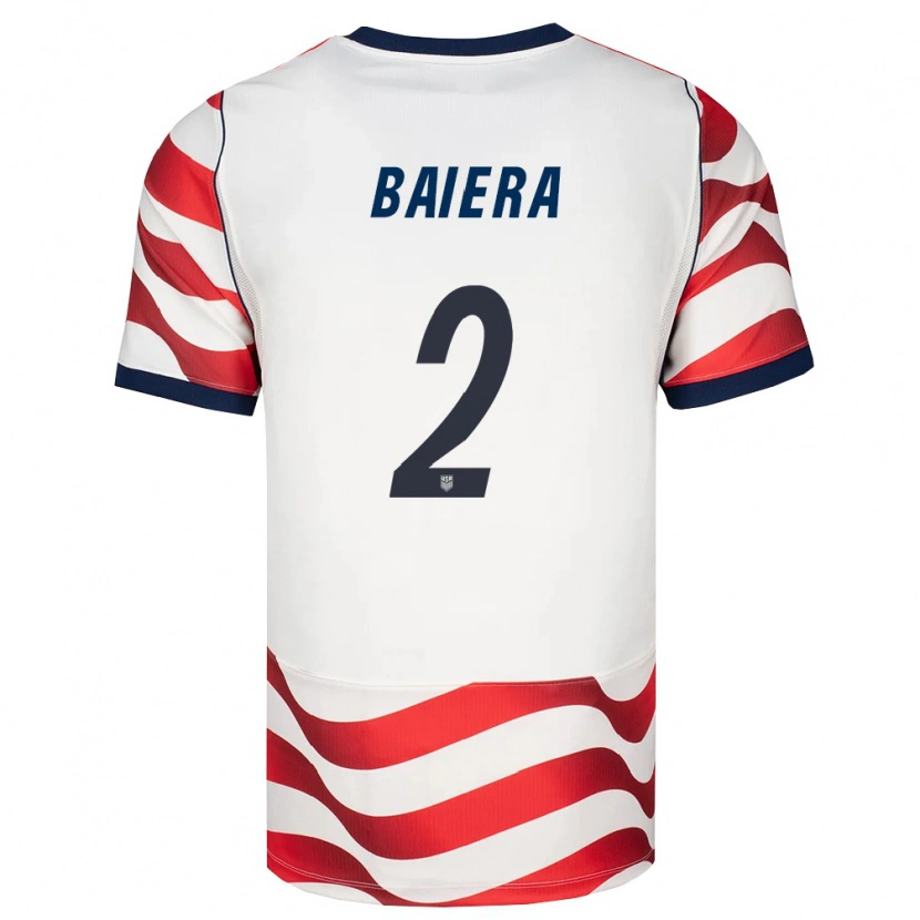 Danxen Dětské Spojené Státy Americké Drew Baiera #2 Červená Bílá Černá Domů Hráčské Dresy 26-28 Dres
