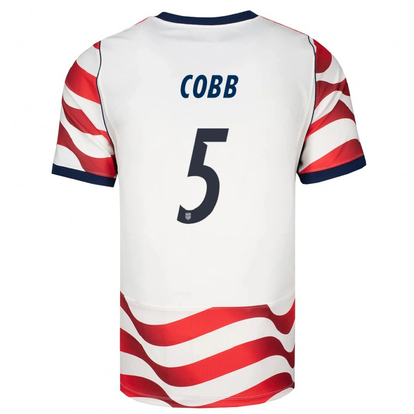 Danxen Dětské Spojené Státy Americké Noah Cobb #5 Červená Bílá Černá Domů Hráčské Dresy 26-28 Dres