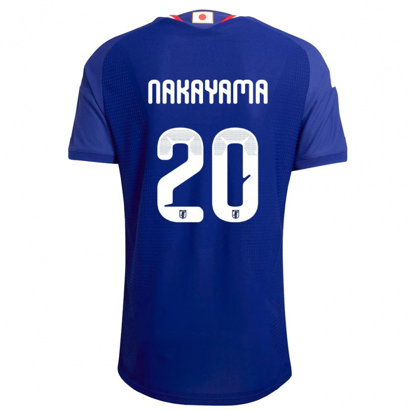 Danxen Dětské Japonsko Yuta Nakayama #20 Modrá Bílá Červená Domů Hráčské Dresy 26-28 Dres