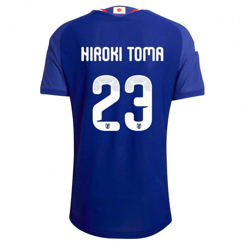 Danxen Dětské Japonsko Otavio Hiroki Toma #23 Modrá Bílá Červená Domů Hráčské Dresy 26-28 Dres