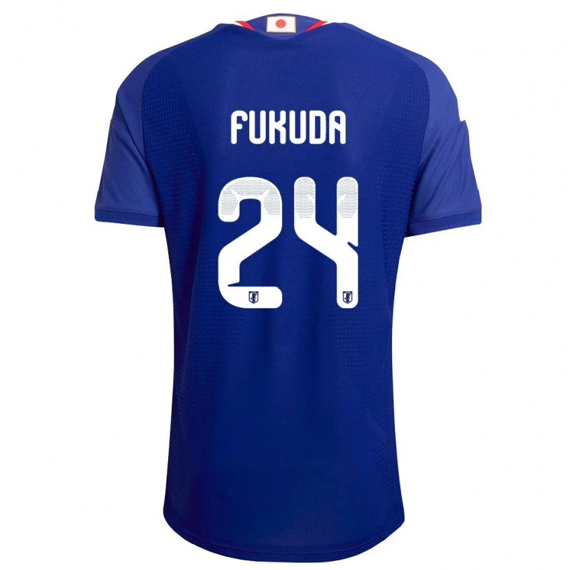 Danxen Dětské Japonsko Shio Fukuda #24 Modrá Bílá Červená Domů Hráčské Dresy 26-28 Dres