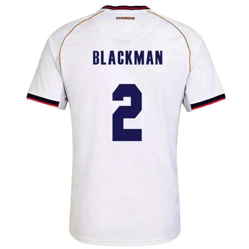 Danxen Dětské Panama César Blackman #2 Bílá Červená Daleko Hráčské Dresy 26-28 Dres