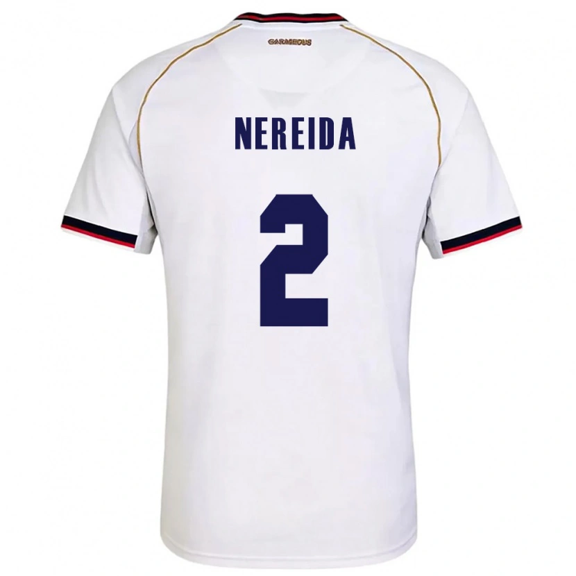 Danxen Dětské Panama Juriel Nereida #2 Bílá Červená Daleko Hráčské Dresy 26-28 Dres