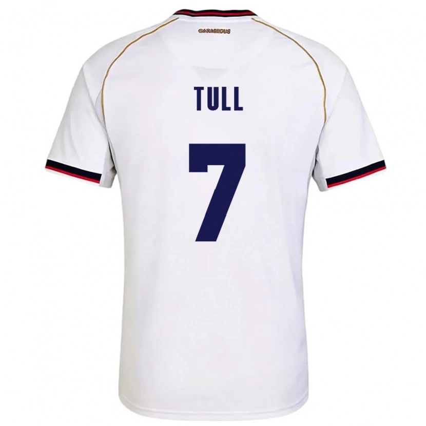 Danxen Dětské Panama Alexander Tull #7 Bílá Červená Daleko Hráčské Dresy 26-28 Dres
