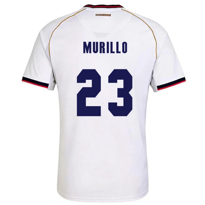 Danxen Dětské Panama Amir Murillo #23 Bílá Červená Daleko Hráčské Dresy 26-28 Dres