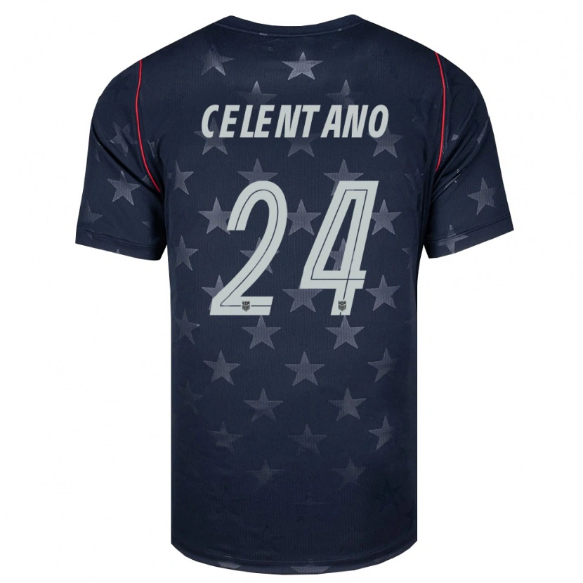 Danxen Dětské Spojené Státy Americké Roman Celentano #24 Černá Bílá Červená Daleko Hráčské Dresy 26-28 Dres