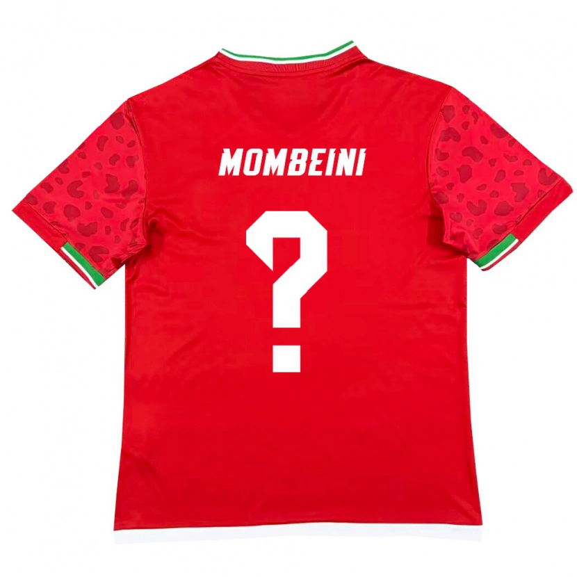 Danxen Dětské Írán Mohammadamin Mombeini #0 Červená Bílá Daleko Hráčské Dresy 26-28 Dres