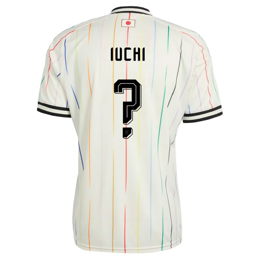 Danxen Dětské Japonsko Ryotaro Iuchi #0 Bílá Černá Daleko Hráčské Dresy 26-28 Dres