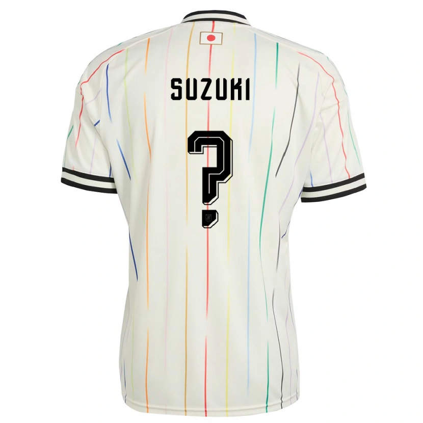 Danxen Dětské Japonsko Zion Suzuki #0 Bílá Černá Daleko Hráčské Dresy 26-28 Dres