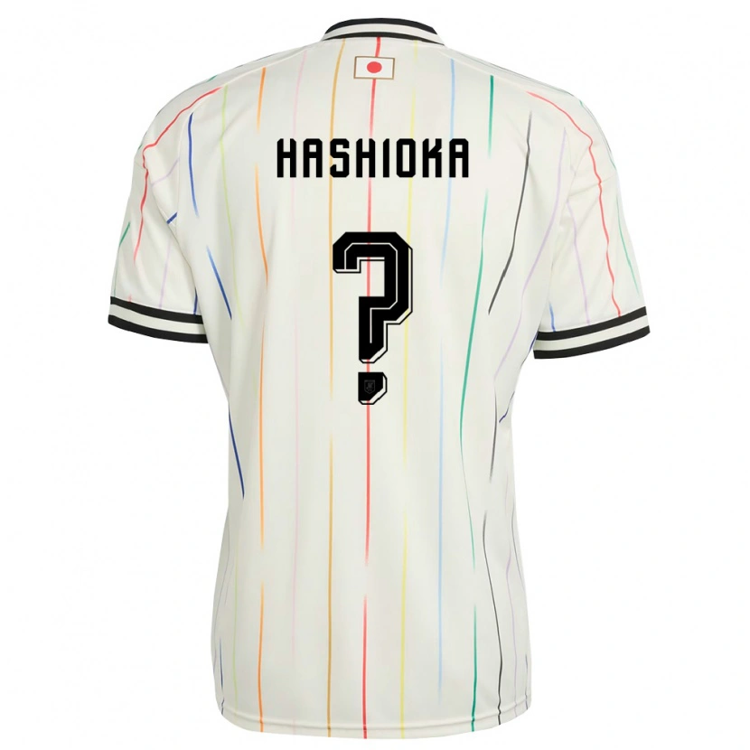 Danxen Dětské Japonsko Daiki Hashioka #0 Bílá Černá Daleko Hráčské Dresy 26-28 Dres