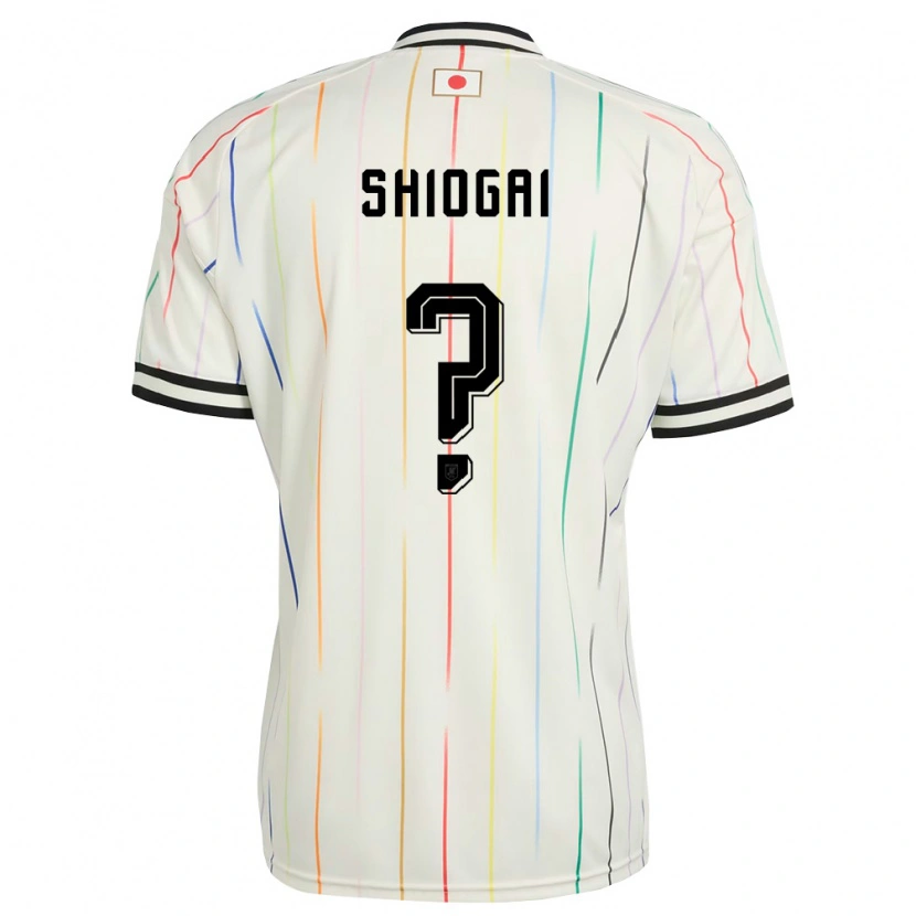 Danxen Dětské Japonsko Kento Shiogai #0 Bílá Černá Daleko Hráčské Dresy 26-28 Dres