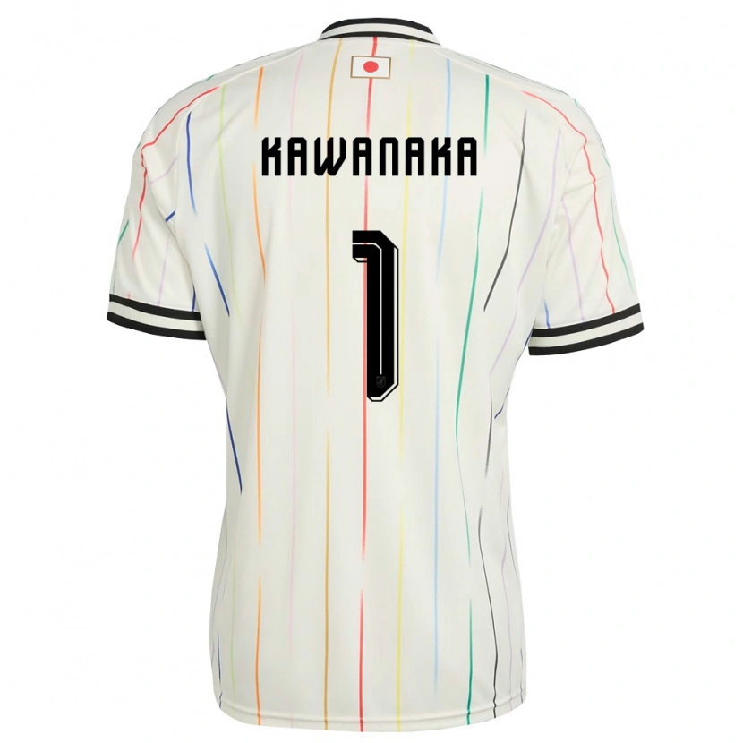 Danxen Dětské Japonsko Aoto Kawanaka #1 Bílá Černá Daleko Hráčské Dresy 26-28 Dres