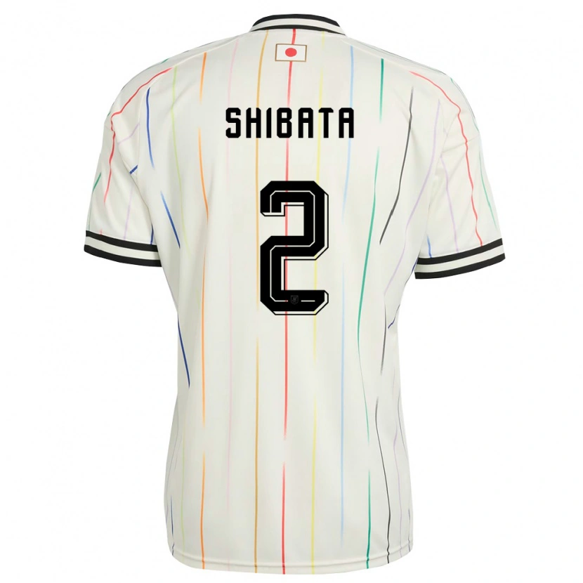 Danxen Dětské Japonsko Shotaro Shibata #2 Bílá Černá Daleko Hráčské Dresy 26-28 Dres
